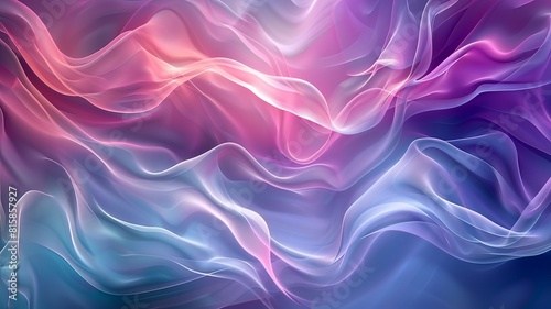 A colorful  flowing background with a purple and pink hue