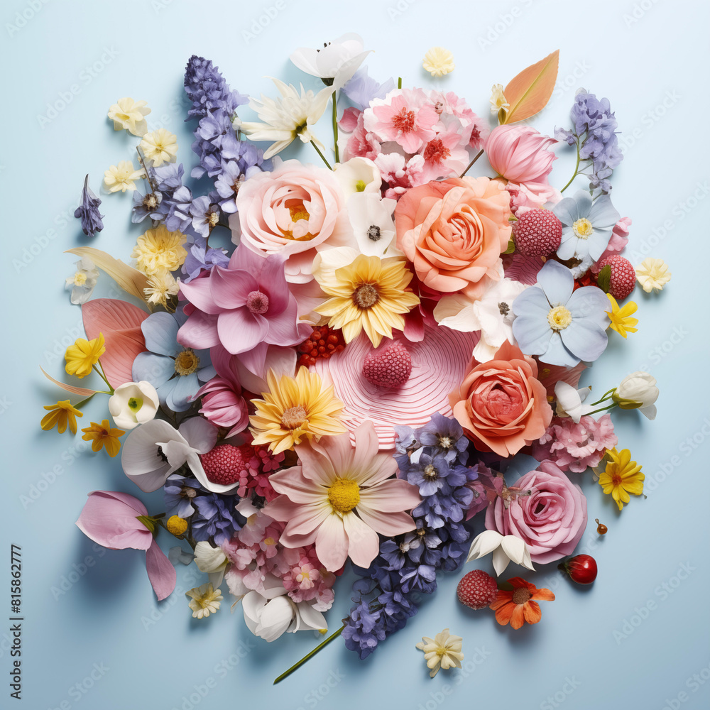Mother's Day card. International Women's Day. Flowers backdrop. Mother's Day card. International Women's Day. Flowers backdrop.