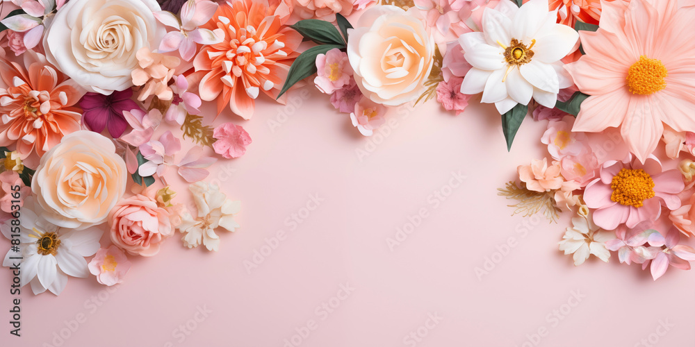 Mother's Day card. International Women's Day. Flowers backdrop. Mother's Day card. International Women's Day. Flowers backdrop.