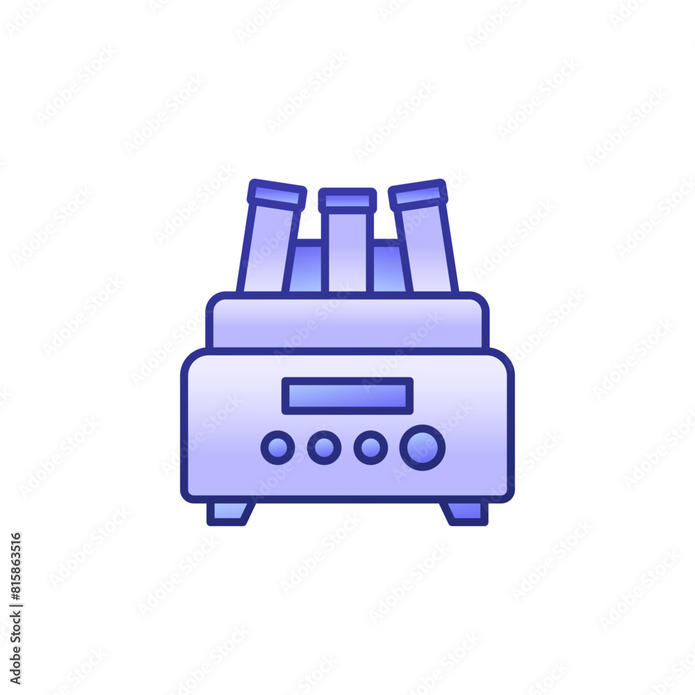 lab centrifuge machine icon with outline lab centrifuge machine icon with outline