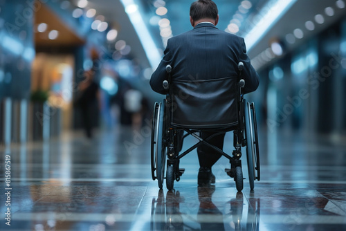 Recall a significant interaction you experienced while conversing with a business professional who uses a wheelchair