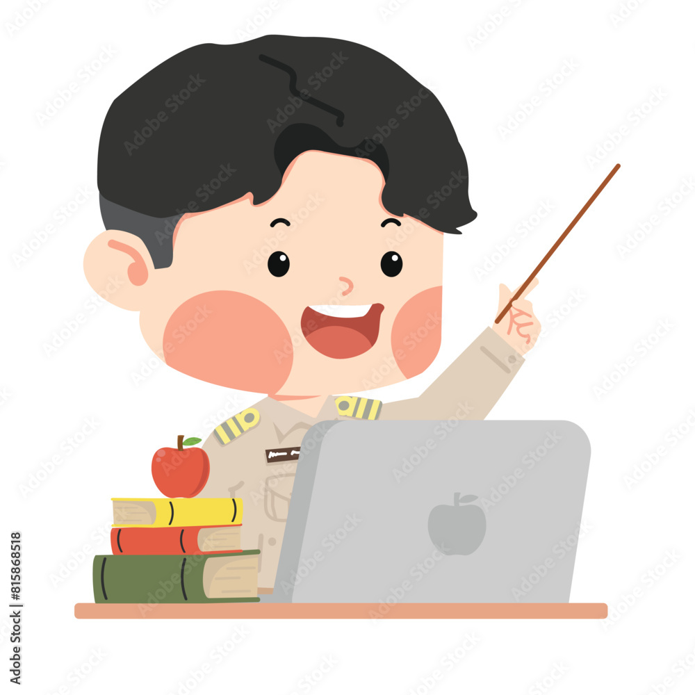 Thai Teacher Teaching with Computers Thai Teacher Teaching with Computers