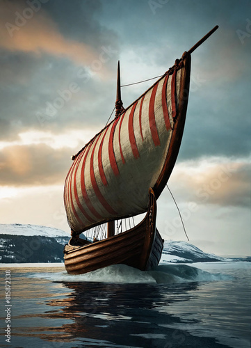 viking ship sailing north east 2