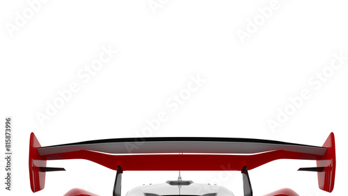 Modern Car part closeup isolated