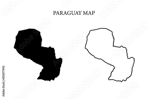 Paraguay region map