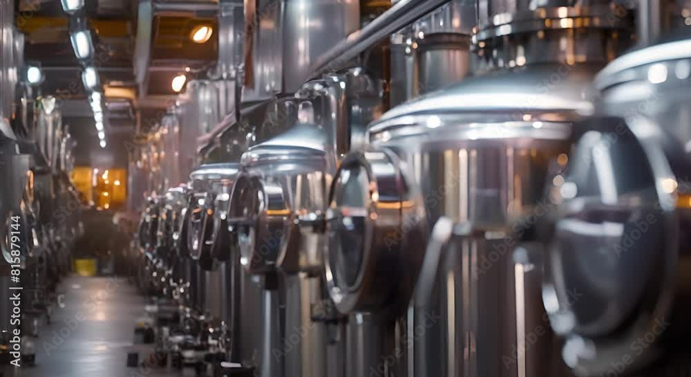 Stainless steel equipment for storing and processing dry plant materials. Concept Stainless Steel Equipment, Dry Plant Materials, Storage Solutions, Processing Machinery