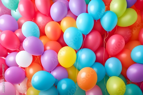 Colorful party-like balloon