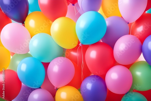 Colorful party-like balloon