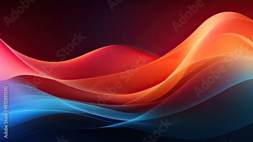 abstract rhythm wavy line graphic for background