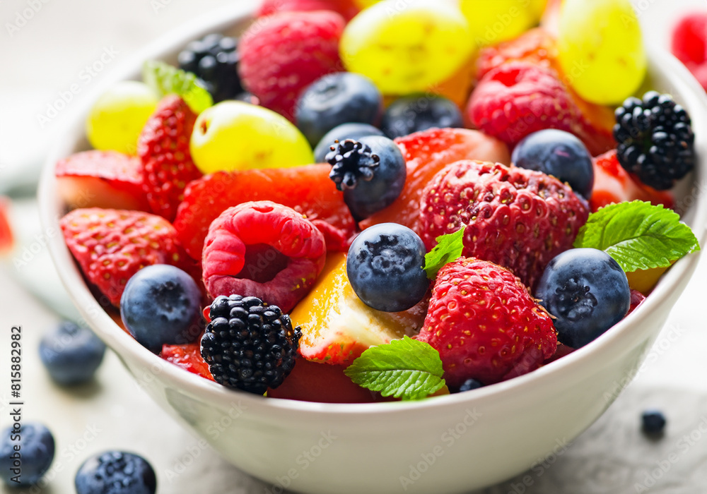 Fruit Salad with Berries Fruit Salad with Berries