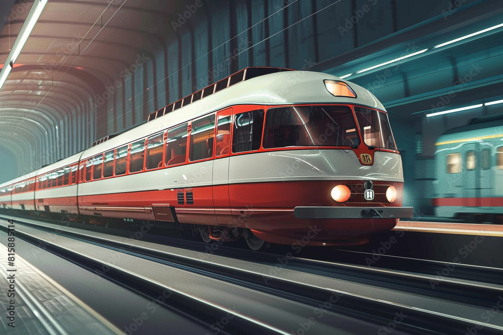 Fototapeta premium Train design