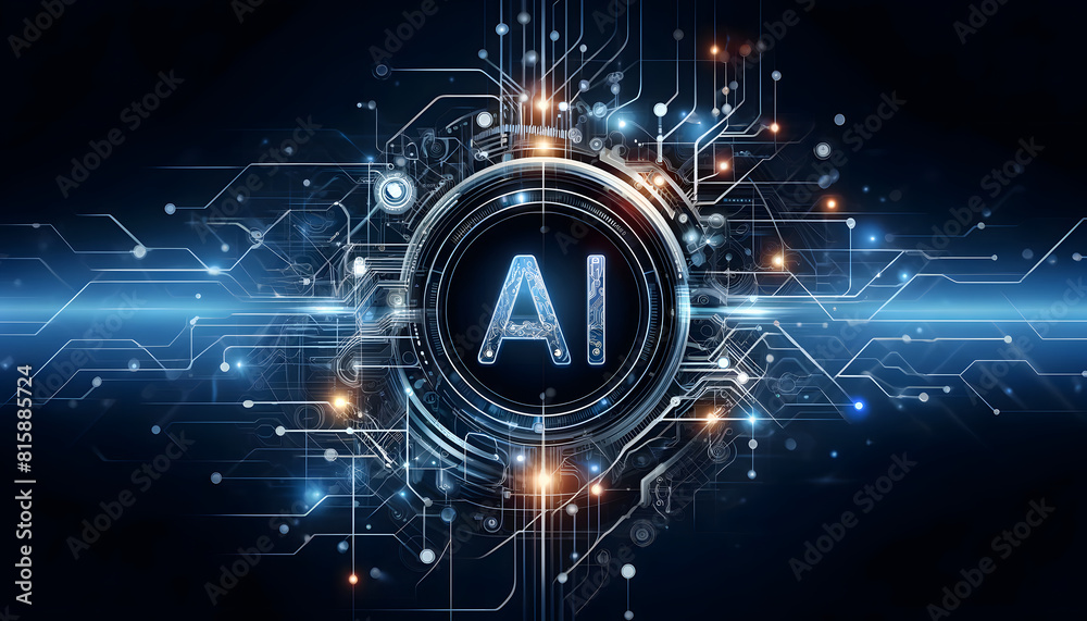 Fototapeta premium background with ai