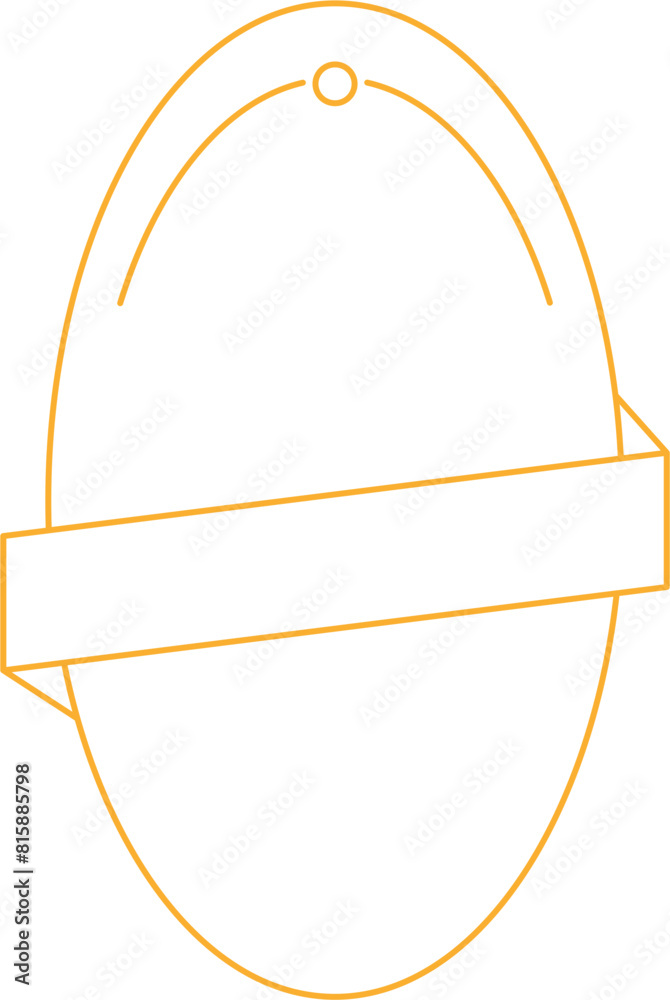 Fototapeta premium Badge Logo Outline Design Element Vector