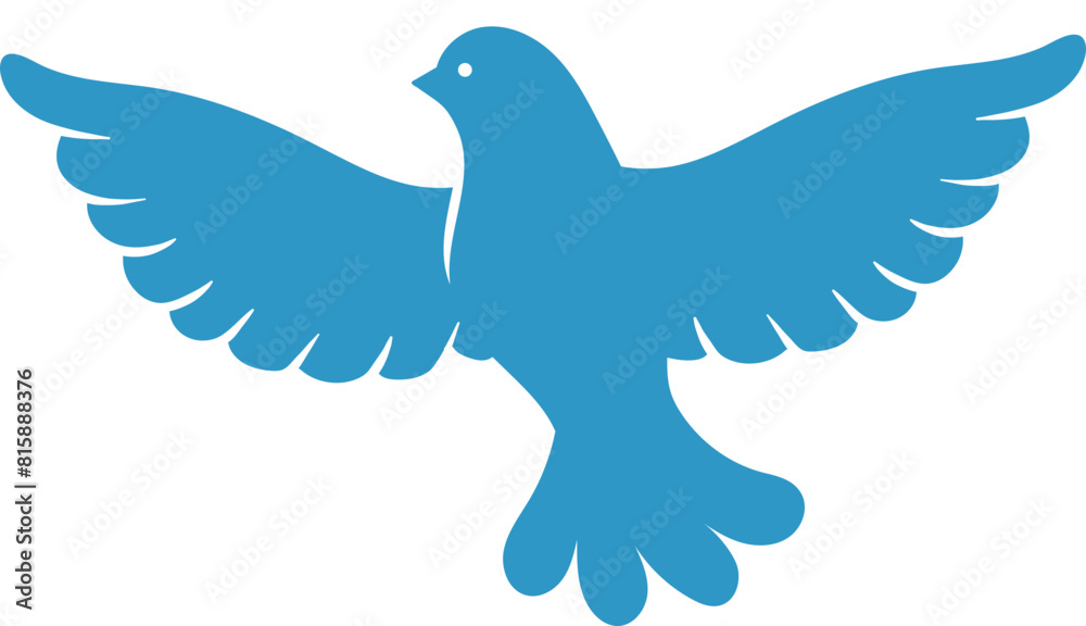 Obraz premium Peace Dove Bird Illustration