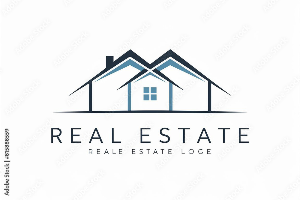 Fototapeta premium real estate logo design