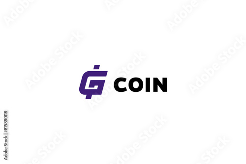 Coin sign with letter G