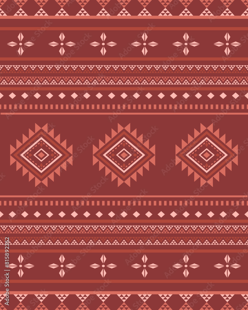 Navajo aztec southwest geometric seamless pattern fabric colorful design for textile printing Navajo aztec southwest geometric seamless pattern fabric colorful design for textile printing