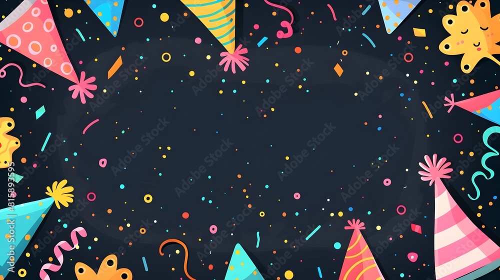 Vibrant of Colors and Explosions in the Night Sky Vibrant of Colors and Explosions in the Night Sky