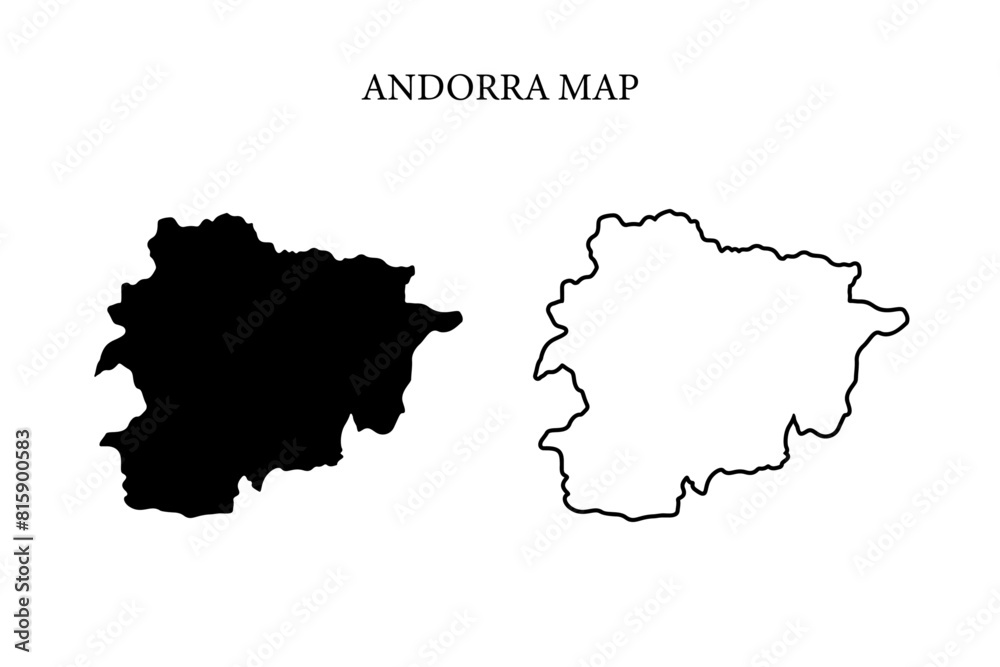Andorra region map