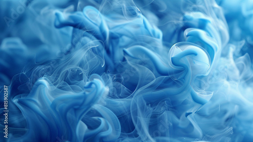 serene abstract smokey backgrounds with blue naturally flowing smoke, featuring abstract smokey backgrounds