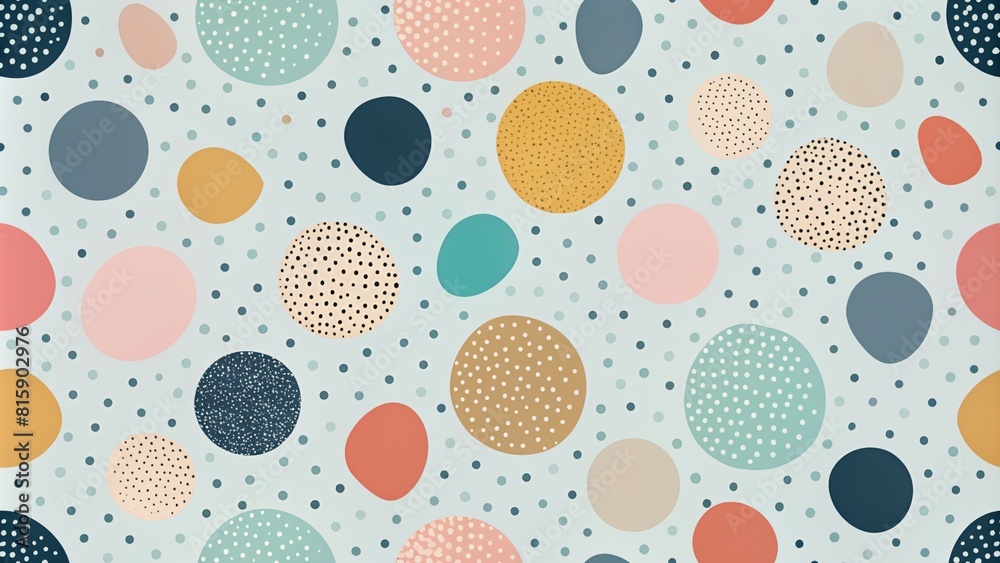 Polka dots wallpaper background Polka dots wallpaper background