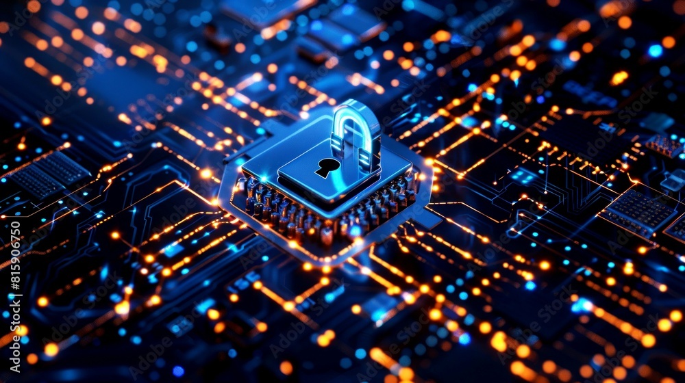 background digital security network background digital security network