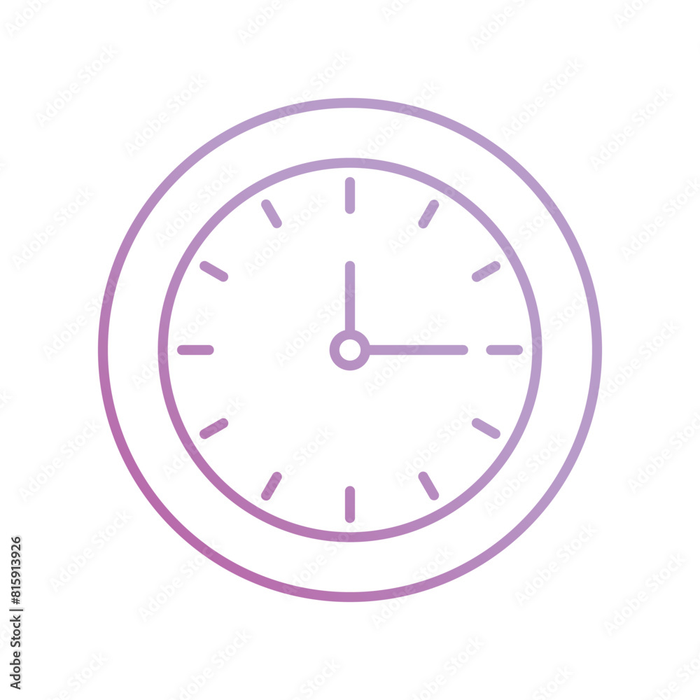 clock icon with white background vector stock illustration clock icon with white background vector stock illustration