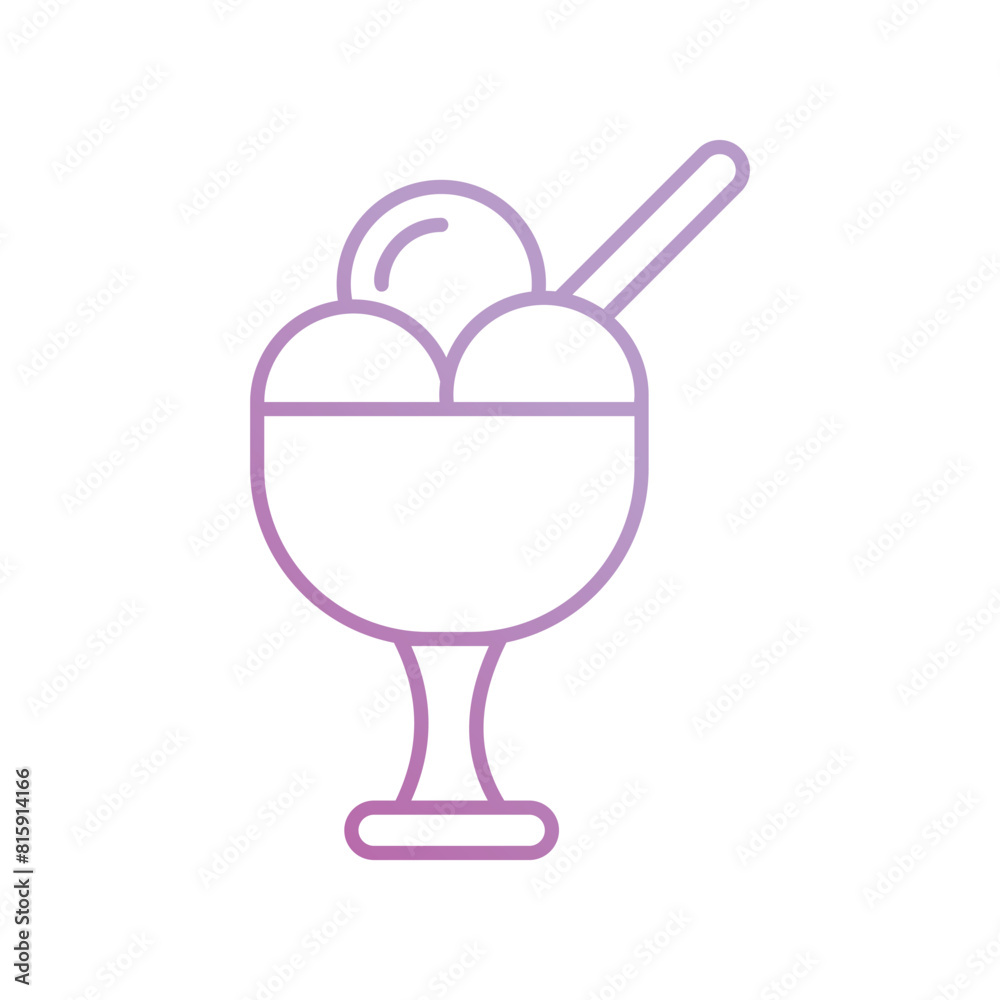 ice cream cup icon with white background vector stock illustration ice cream cup icon with white background vector stock illustration