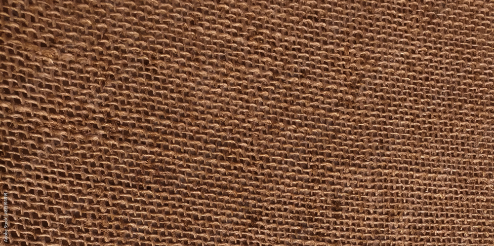 Close-up of fabric woven from burlap. Natural eco-friendly hessian fabric detail. Close-up of fabric woven from burlap. Natural eco-friendly hessian fabric detail.