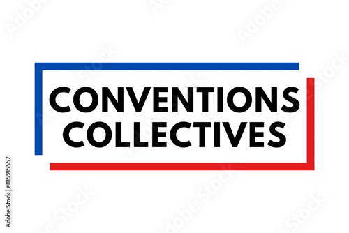 Symbole conventions collectives en France