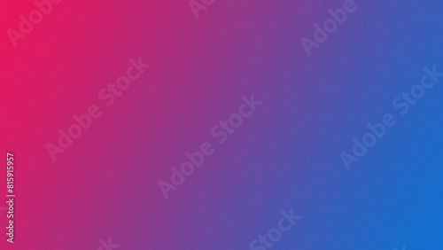 red blue smooth color gradient abstract background shine bright light and glow textspace , grainy noise grungy texture photo