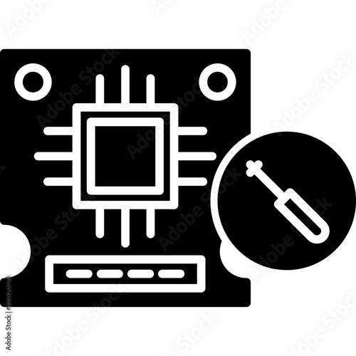 PCB Board Repair Icon