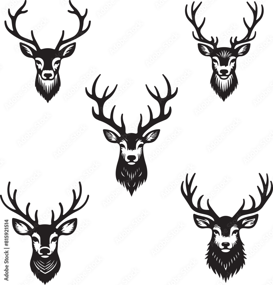 Deer head bundle Deer head bundle
