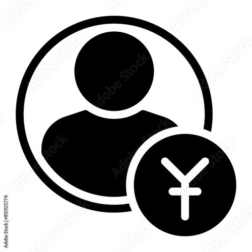 yen glyph icon