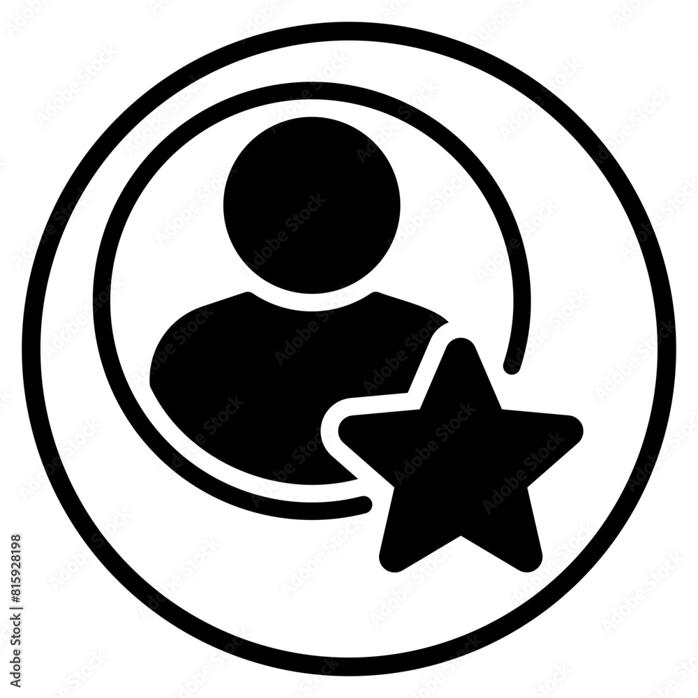 star glyph icon