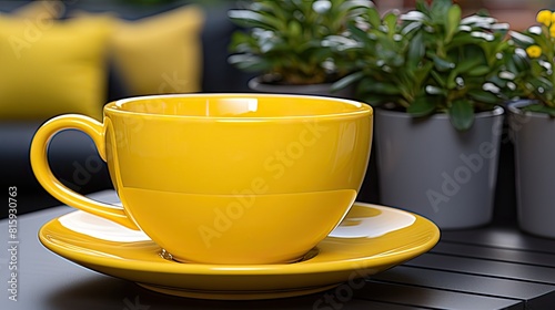 coffee cup with table UHD Wallpapar