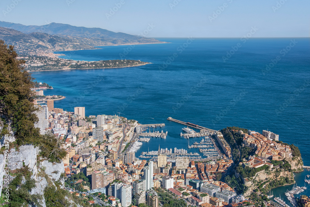 The Principality of Monaco on the French Riviera The Principality of Monaco on the French Riviera