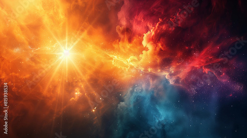 Light Material, Divine Light, Gold tone, Solar Flare, Light Diffusion 002