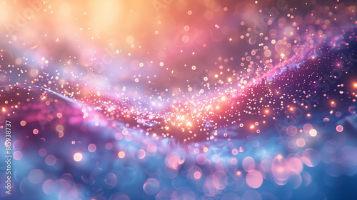 texture material,aurora,depth of field,Bubble Blur