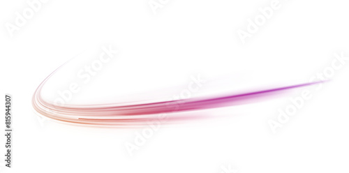 PNG. Horizontal speed lines connection vector background. Futuristic dynamic motion technology blue glowing lines air flow effect. Racing cars dynamic flash effects city road with long exposure.	
