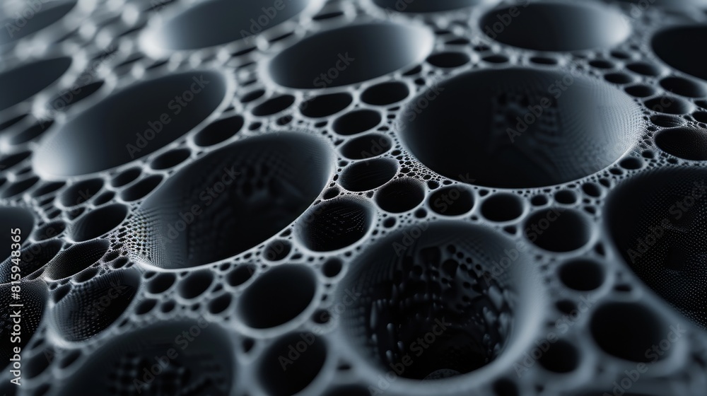 3d Complex Spherical Shapes on Dark Gray Background with Fine Grain 3d Complex Spherical Shapes on Dark Gray Background with Fine Grain