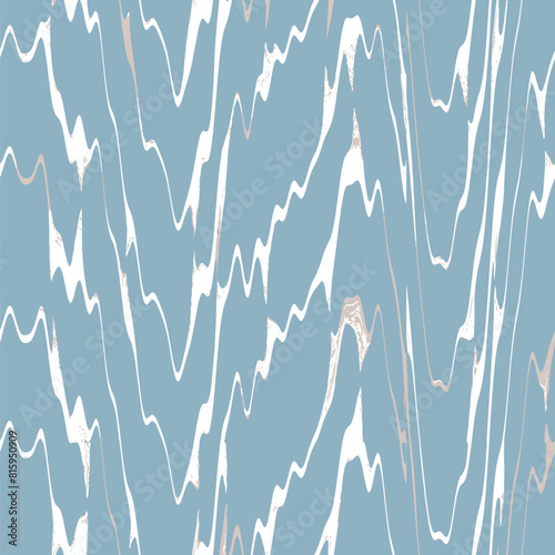 Ikat pattern in french blue white monochrome  ethnic pattern. Traditional folk antique ornate elegant luxury background. Print design for fabric texture textile wallpaper background backdrop.