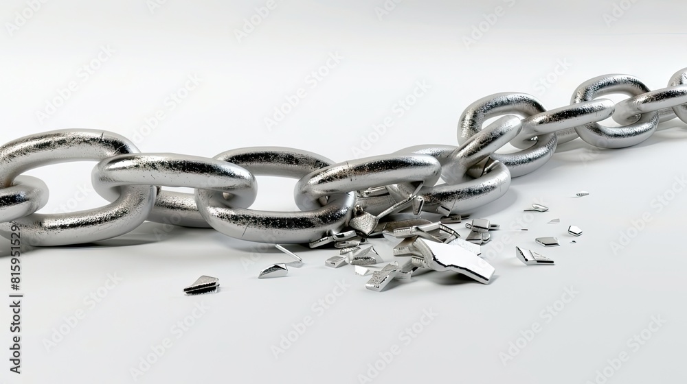 Fototapeta premium The Shattered Link