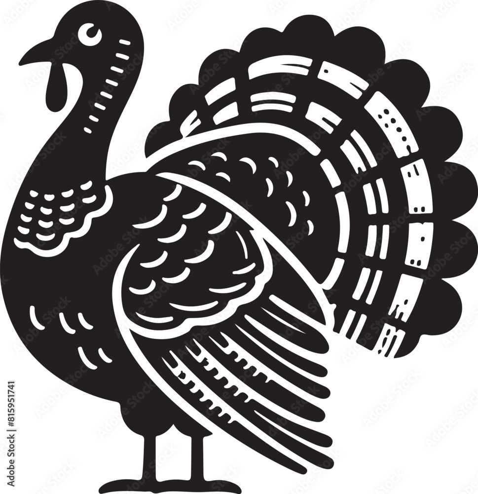 Obraz premium turkey ilastration
