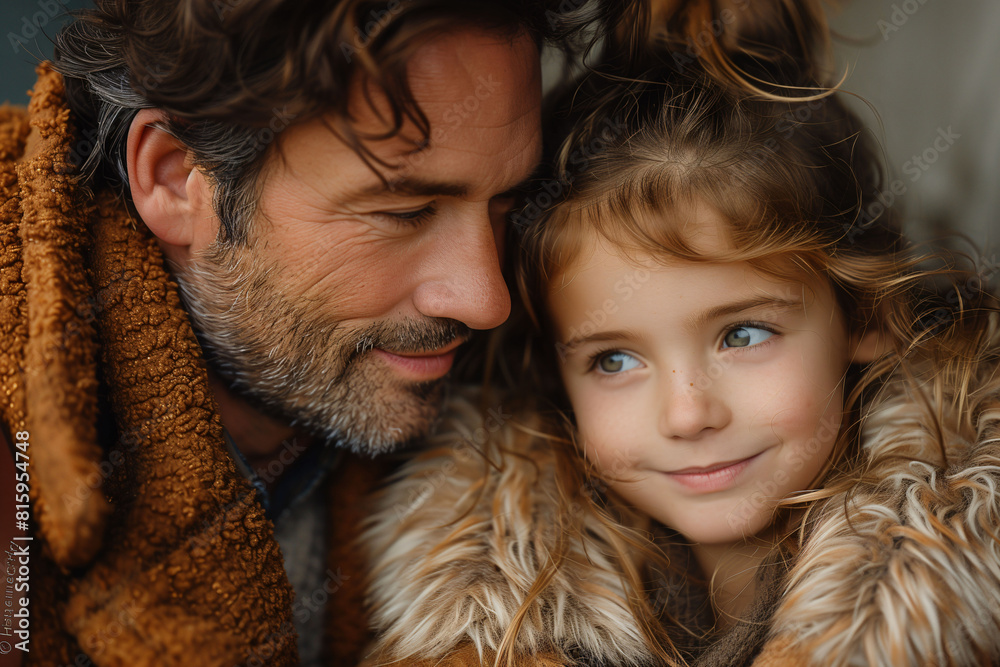 Father and daughter spending time together. Father and daughter bonding time. Happy Father's day Father and daughter spending time together. Father and daughter bonding time. Happy Father's day