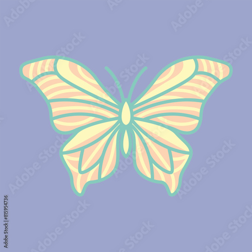 Layered Papercut Butterflies © Indra