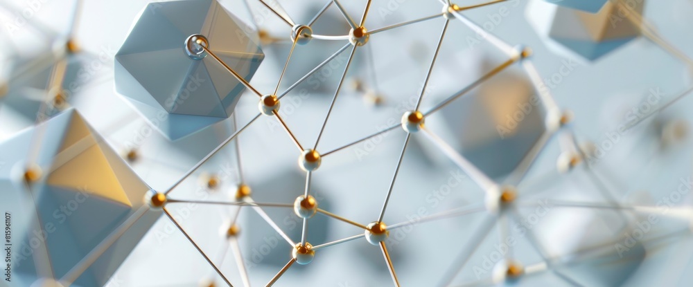 Network Abstract Concept, 3D Rendering Network Abstract Concept, 3D Rendering