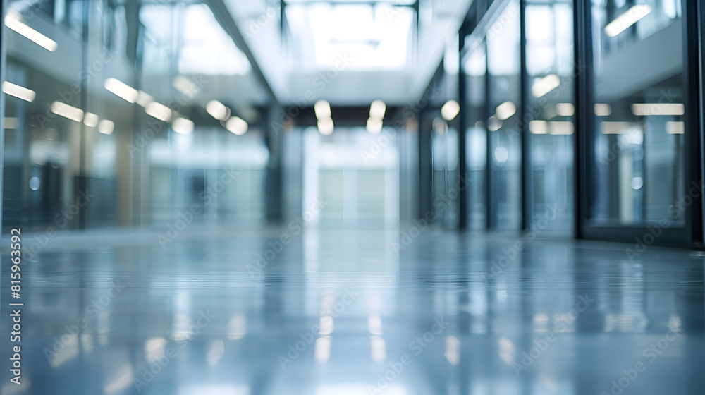 BLURRED OFFICE BACKGROUND SPACIOUS BUSINESS INTERIOR HALL WITH DAY LIGHT WINDOW REFLECTIONS : Generative AI BLURRED OFFICE BACKGROUND SPACIOUS BUSINESS INTERIOR HALL WITH DAY LIGHT WINDOW REFLECTIONS : Generative AI