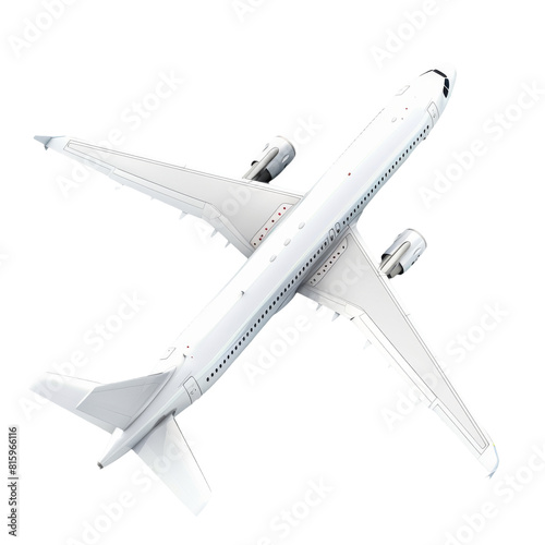 aeroplane isolated on transparent background, PNG file