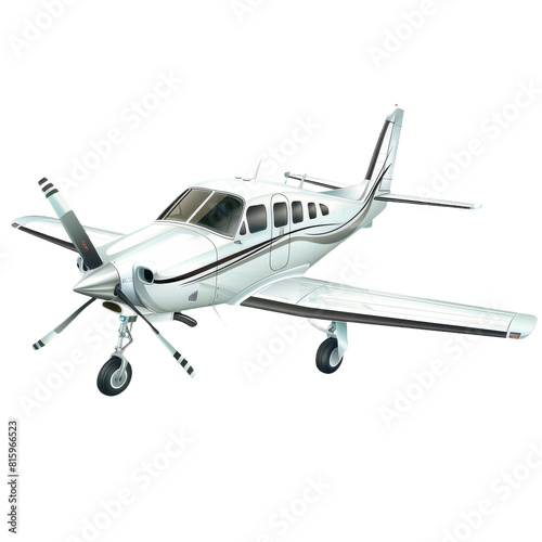 aeroplane isolated on transparent background, PNG file